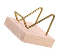 THINCAN Elegante Mineral Display Rack Mineral Display Rack Portable Showcase Per gli appassionati Piccolo Cavalletto