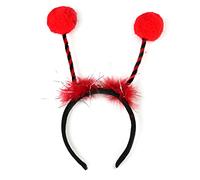 THINCAN Fascia a forma di antenna delle api per donne e studenti, cosplay, cartone animato, antenna delle api, fascia per capelli di Natale