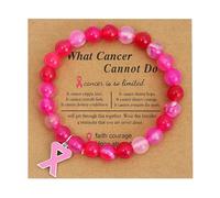 THINCAN Freddo Hip Hop Trend Bracciali Regolabili Prevenzione del seno Braccialetto Sensibilizzazione Ragazza Cooles Temperamento Moda Gioielli Gioielli