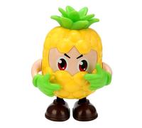 THINCAN Giocattolo di ananas da ballo multiuso leggero con funzione mimica e luci colorate per bambini dai 3 anni e uso UP