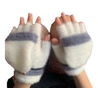 THINCAN guanti, guanti riscaldati per uomo e donna, alimentati tramite USB, guanti a maglia, completamente e semi-riscaldati, senza dita, scalda riscaldamento, mani invernali calde