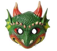 THINCAN Kid Dragon Halloween Dinosaur Party Maschere Dragon Cosplay Maskerade Dress Up Halloween Maschera Divertente Maschera Carnevale