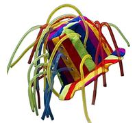 THINCAN LED Flat Circus Clown Hat Light Up Party Adulto Adulto Adolescente Cos Play Cappello Costume Nightclub Copricapo