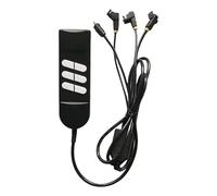 THINCAN Lettino Elettrico Telecomando 6 Tasti TRE Compatibilità Ergonomico ABS Mobile Regolabile Altezza Mobili Strumento