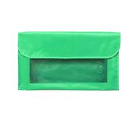 THINCAN Marcatore magnetico portapenne, organizer per matite, 9 x 5,3 cm, per frigorifero, lavagna bianca, verde