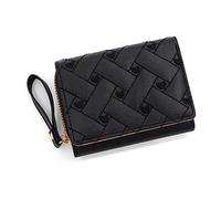 THINCAN Moda Cerniera Portafoglio Piccolo Portafoglio Per Le Donne PU Pelle Casual Porta Carta di Credito Cambia La Moneta Borsa Portafoglio