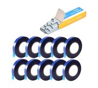 THINCAN Nastro per rilegatura a mano per piante, con 1 scatola di spilli per legatrici da giardino, allegati, cravatte, nastro adesivo