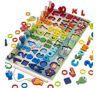THINCAN Number & Giocattoli per l'apprendimento del colore per bambini da 2 a 5 anni, in età prescolare e ragazza, colore adatto per bambini