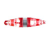THINCAN Pesca Luce Lampeggiante Notte Luce Subacquea 3 Pollice Doppia Testa LED Attraente Esca Lampada Ad Alta Efficienza Pesce Raccolta
