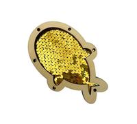 THINCAN Pesci Creativi Con Paillettes Per Tavole Affari Sensoriali Per Ragazzi E Ragazze Migliorare Le Competenze motorie E La Creatività Fine Motore Giocattolo