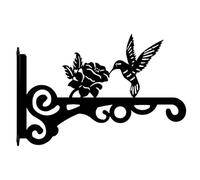 THINCAN Pianta Ornamentale Gancio Esterno Decorazione Per Piante Appese Mangiatoia Uccelli Patios Gancio Accento Parete Per Pettine A Vento