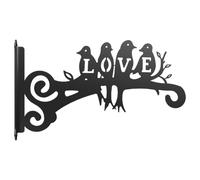 THINCAN Pianta Ornamentale Gancio Esterno Decorazione Per Piante Appese Mangiatoia Uccelli Patios Gancio Accento Parete Per Pettine A Vento