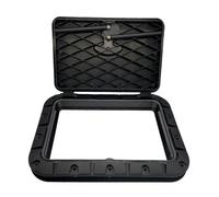 THINCAN Ponte quadrato chiudibile a chiave, aspirazione 19 x 29 cm, interno per canoe da kayak, navi, navi, navi d'acqua, grado marino, accessori per barche