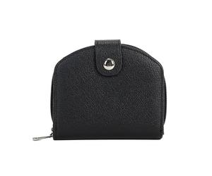 THINCAN Portafoglio da donna con porta carte di credito trame moneta elegante, Nero , Bellezza di massa