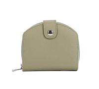 THINCAN Portafoglio da donna con porta carte di credito trame moneta elegante, verde, Bellezza di massa