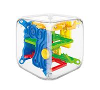 THINCAN Puzzle 3D a forma di cubo giocattolo multipolare opzionale gioco da tavolo regalo per bambini puzzle interattivo dadi Maze