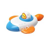 THINCAN Raketship Wicking Toy per bambini baby shower, giocattolo da bagno, giocattolo galleggiante, regalo per il bagno