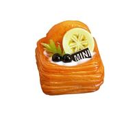 THINCAN Realistico Miniatura Dolci Danesi 1/12 Scala Dollhouses Home Accessori Portatile Per Giochi Creativi E Resina Decorativa Dollhouses Food