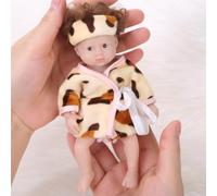 THINCAN Reborns - Bambola realistica, 16 cm, con dolce vita del viso, come regalo per i genitori