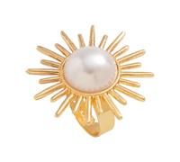 THINCAN Regolabile Anelli Aperti Fatti A Mano Texture Martellata Unico Anelli Dita Irregolari Lega di Metallo Gioielli Per Le Donne Impilabili Alla Moda Set, come descritto