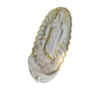 THINCAN Resine Figura Parete Montata Acqua Sacra Carattere Ciondolo Per La Preghiera In Casa E Meditazioni Decorazioni Religiose Regalo Cattolico Decorazione Della Casa Sacra Per Soggiorno