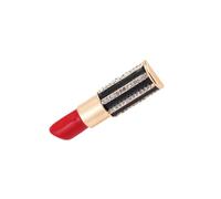 THINCAN Rossetto Spilla Lappello Spilla Glitter Strass Penna Rossetto Spilla Gioielli Accessori Regalo Per Le Donne Donna Girfrifion Sorella