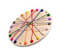 THINCAN Sfidante Puzzle Di Legno Giocattoli Di Corda Per Bambini E Famiglia Il Pensiero Logico E Interazione Sociale Cervello Teaser Gioco Promuovere