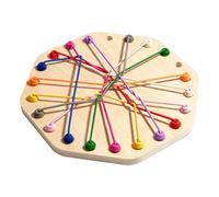 THINCAN Sfidante Puzzle Di Legno Giocattoli Di Corda Per Bambini E Famiglia Il Pensiero Logico E Interazione Sociale Cervello Teaser Gioco Promuovere