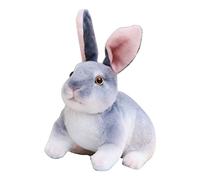 THINCAN Sitting/Squat Posture Coniglio Figura Soggiorno Home Decors Bambola Simulazione Multi Type Realistico Bella Mano Di Coniglio Fatto A Mano