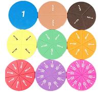 THINCAN Spugna Matematica Formazione Cervello Numeri Prescolari Frazioni di Carte Con Moltiplicazione Interessi E Formazione Matematica