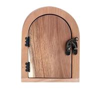 THINCAN Stampo in legno per porta di scarico per bambini e animali domestici, design sicuro, per elegante decorazione della casa