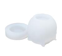 THINCAN Stampo in silicone per vaso di miele con coperchio di copertura, contenitore per cemento, stampo in resina epossidica