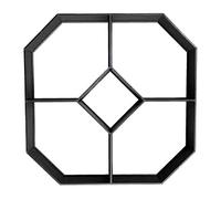 THINCAN Stampo per pavimentazione geometrico, in plastica, per giardino di casa, strada da terra