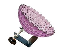 THINCAN Stazione d'acqua per uccelli per esterni, in plastica e metallo con ricevuta di guida, accessorio da giardino, ornamenti per il bagno degli uccelli