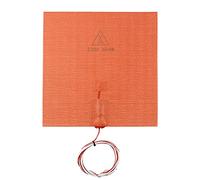 THINCAN Tappetino riscaldante in silicone, 220 V, 600 W, 100 K, termistore, cuscino riscaldante in gomma, per stampante 3D, piastra da 280 mm