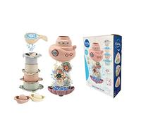 THINCAN Todder Bagno Doccia Vasca Da Bagno Giocattoli Per Bambini 1-3 Anni Vecchio Bagno Ruota Acqua Carino Barca Coppa Del Bambino