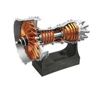 THINCAN Turbofan Modello motore scientifico esperimento modello giocattolo educativo motore aereo modello scienza forniture educative