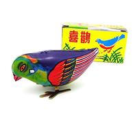 THINCAN Uccello avvolgimento giocattolo carino Magpie Fine Tinplate Partito Forniture Movimento Giocattolo Macchine agricole Uccello Uccello