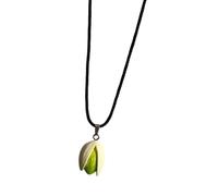 THINCAN Unico Pistacchio Collana Disegni Creativi L'Amore E L'Individualità Per Coppie E Trendsetters Simboleggiano Indossare Accessori Di Moda, Taglia unica, come descritto, come descritto