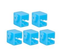 THINCAN V5 Copriblocchi di riscaldamento, calzini in silicone per originale I3mega/Chiron V5 Hotend estrusore in alluminio, per stampanti 3D, 5 pezzi