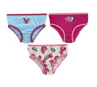 Thingimijigs My Little Pony Girls - Slip Intimo per Mutande in Cotone da 3 Pezzi 5-6 Anni