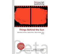 Things Behind the Sun: SubtitleKim Dickens, Gabriel Mann, Allison Anders, Nick Drake