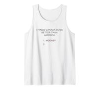Things Canada Does Better Than America - Funny Hockey Joke Canotta