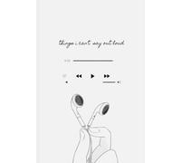 Things I can't say out loud: A journaling notebook for things you can't say out loud