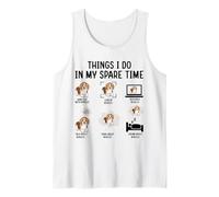 Things I Do in My Spare Time Hang out with Beagles Canotta