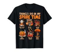 Things I Do in My Spare Time Pumpkin Fall Cozy Season Vibes Maglietta
