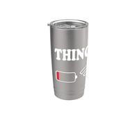 Things I Hate Batteria Scarica Nessun Wifi Giocatore Nerd Bicchiere termico in acciaio inox doppia parete