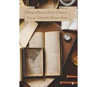 Things I Must Write Down to Free Up Valuable Brain Space: Blank Pages For Writing, Notes, Ideas, sketches, mindmaps, and More! | 6x9 inches, 200 pages | Simple, Clean Journal