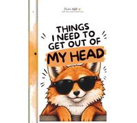 Things I Need to Get Out of My Head: Funny Lined Notebook for Work, Office Gag Gift for Boss, Secret Santa Gift for Coworker, 120 Pages, 6 x 9 Inches, Funny Notes & Ideas