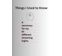 Things I Used to Know: A sanctuary for my 87 different streaming logins